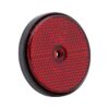 Ronde Reflector 60 mm rood